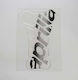 Tankpad Racing Aprilia Transparent Schwarze Buchstaben