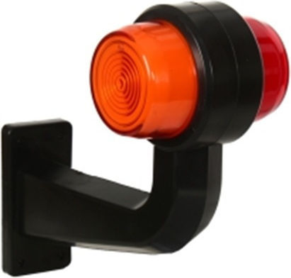 Side Led Neon Horn Light Type Was Red Orange 12v24v
