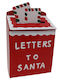Due esse Christmas Decorative Metal Red Mailbox 11cm