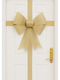 Due esse Christmas Door Bow Gold Glitter 48x9x56cm