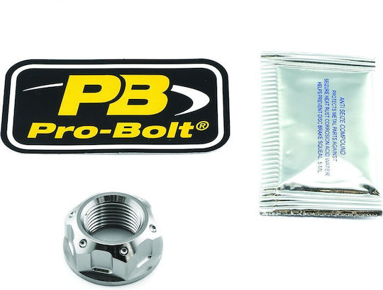Pro Bolt Rear Wheel Axle Nut M25x1.5 Titanium Tinut25150003z2 Suzuki Gsx 1300 R 99-12 Suzuki Gsx-r 1000 01-14 Unpainted