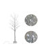 Christmas Decorative Illuminated Plastic Tree 150cm White Tree