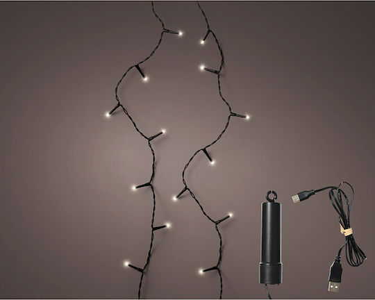 Lumineo Χριστουγεννιάτικη Γιρλάντα Φωτιζόμενη 742cm