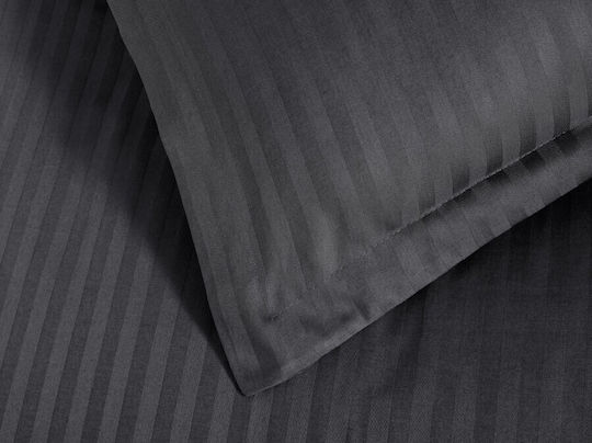 Pucioasa Σετ Μαξιλαροθήκες Black 70x70εκ.
