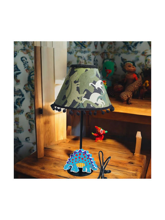 Oxygen Kids Decorative Lamp Green 35x20x12εκ.
