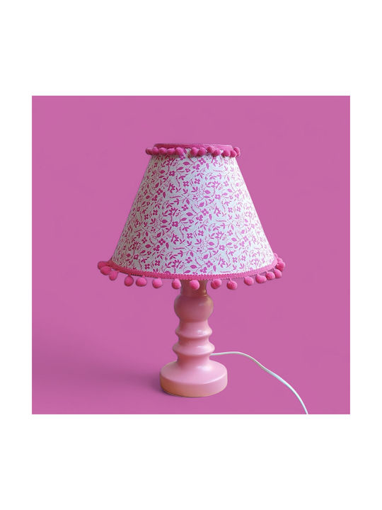 Oxygen Kids Table Lamp Shinny Flowers 25x20x10cm