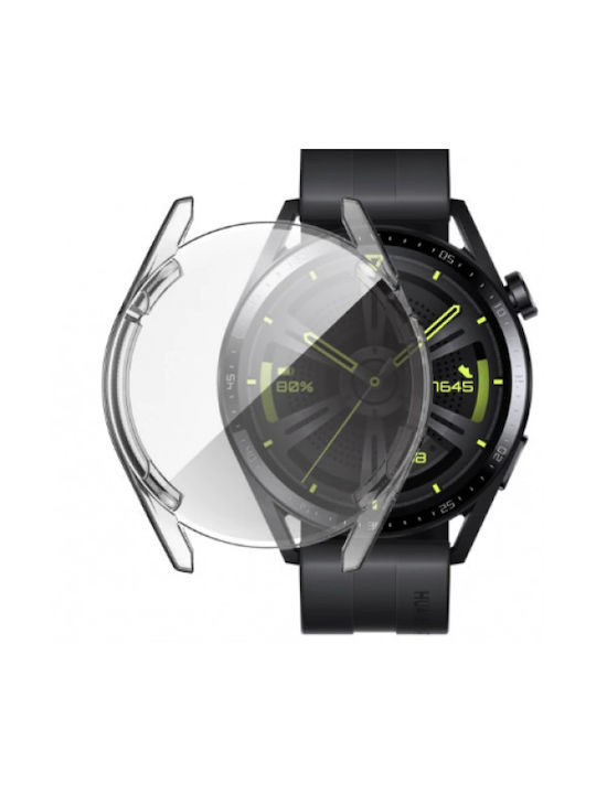 Electroplated Силиконов Калъф в Прозрачен цвят за Huawei Watch GT 3 (46 мм)