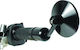 Chaft Motorcycle Mirrors for Honda Rebel 2pcs Black