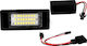 License Plate Lights for Audi A1 / A4 / A6 / A7 / Q5 Skoda Fabia / Superb / Yeti Volkswagen Passat