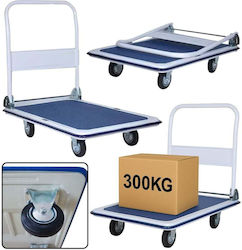 Lean Toys Cărucior cu Platformă Pliabil pentru Sarcină de până la 300 kg