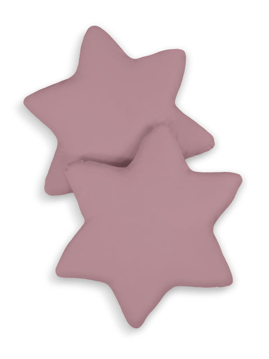 2-teilige Kinder Wurfkissen Retro Rosa