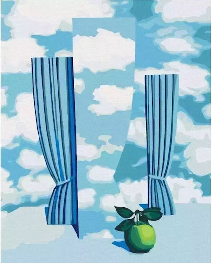 Malset Für Numbers Rene Magritte Himmel 40x50