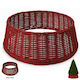 Weihnachtsbaumrock Rot Ψάθινη Μ20xΥ45εκ.