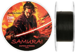 Nylon Monofilament Baracuda Samurai 150 M Culoare Neagră
