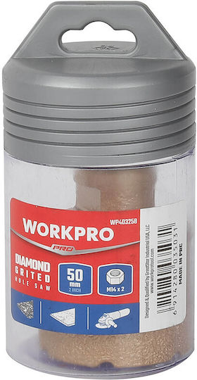 WorkPro Диамантена коронка Dry Cut с диаметър 20мм за Плочка
