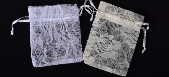 Rice Pouch White Lace 50pcs Prc 50 4096 Kaliso Kls-prc-50-4096-leyko
