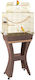 Imac Vogelkäfig 58x38x71cm. Gold
