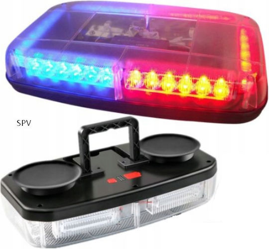 SPV Car Beacon LED with Red / Blue Lighting