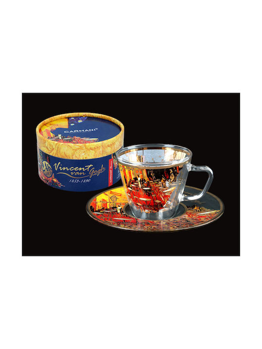 Espresso Cup V Van Gogh Café Terrace At Night Carmani