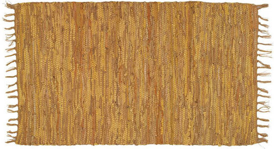 Sidi Home Plast Χαλί Ορθογώνιο Δερμάτινο Μπεζ 60x90cm