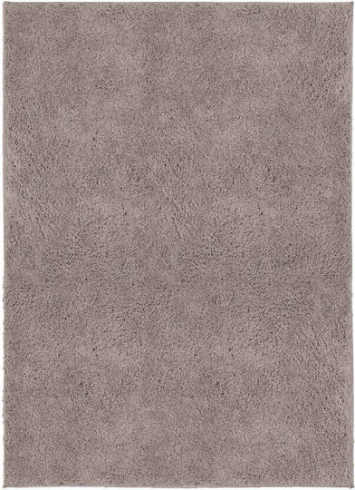 Madi Arlena Rug Rectangular Shaggy Brown
