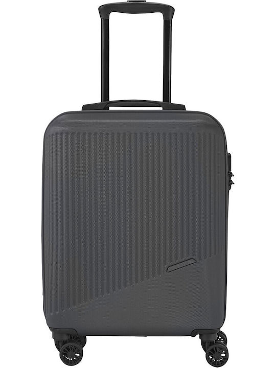Travelite Bali Kabinenreisekoffer Hartschalen Anthracite mit 4 Räder Höhe 55cm 72347-04