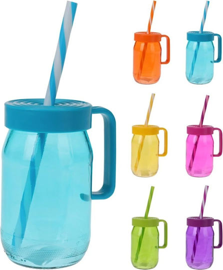 Set 6 Koopman Lemonade Glasses Glass 7x12 Cm 370 Ml Multicolor Set 6 Koopman Lemonade Glasses Glass 7x12 Cm 370 Ml Multicolor