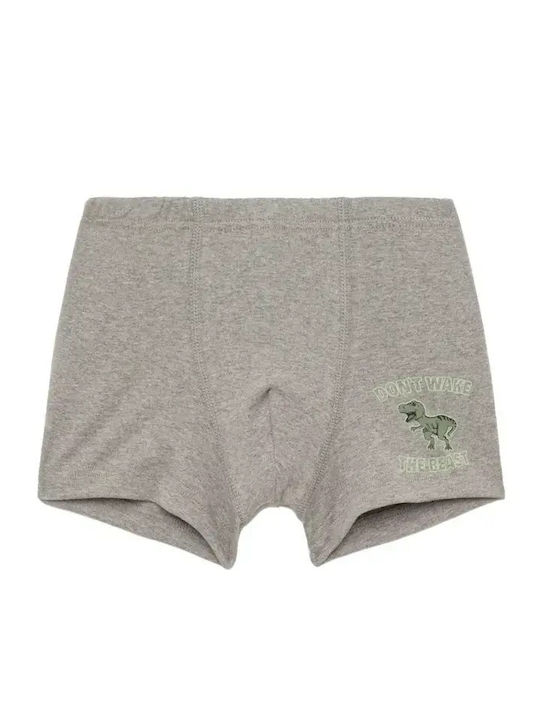 Minerva Kids' Boxer Grey Melange
