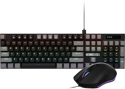 Gamdias HERMES E6 Elite Combo Mechanisch - Set mit Maus (Internationales Englisch) Gamdias HERMES E6 Elite Combo Mechanisch - Set mit Maus (Internationales Englisch)