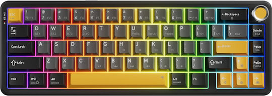 Marvo Titan 65 Ασύρματο Gaming Μηχανικό Πληκτρολόγιο 65% με RGB φωτισμό (International English)