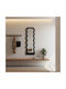 Wall Mirror Spejo Inart Black Pp 50x2.8x147.5cm 50x2x147