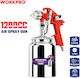 WorkPro Pistol De Vopsit Cu Aer Sub Tumbler 1.4mm