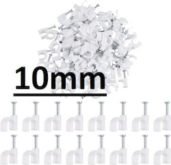 Стереотични Кабелни Ковани Гвоздеи 10мм 100 Бройки B-02-10