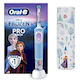 Oral-B Vitality Pro Kids Electric Toothbrush with Timer for 3+ Years Frozen with Travel Case