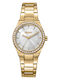 DKNY Womens Watch 30mm Battery With Gold Steel Bracelet
