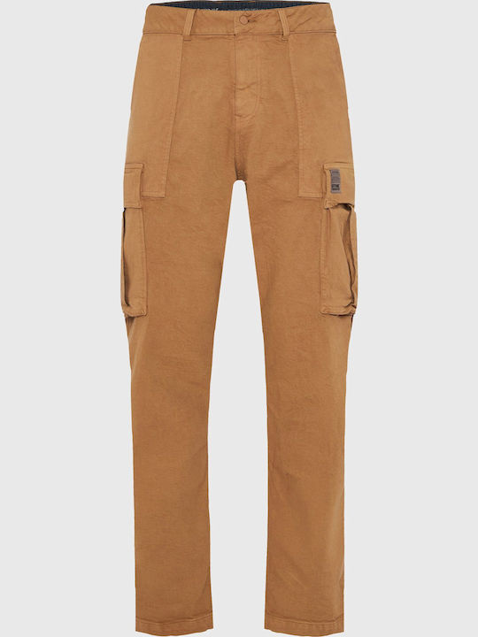 Funky Buddha Hose Cargo in Lockere Passform Braun