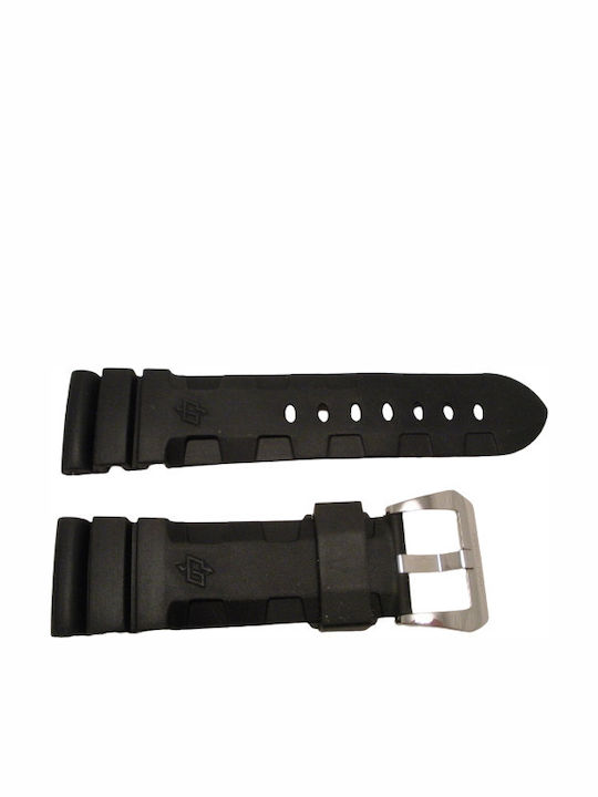 Panerai Gummi-Armband Schwarz 26mm