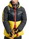 Olympus Tech Winter Jacke Parka Winddicht Schwarz