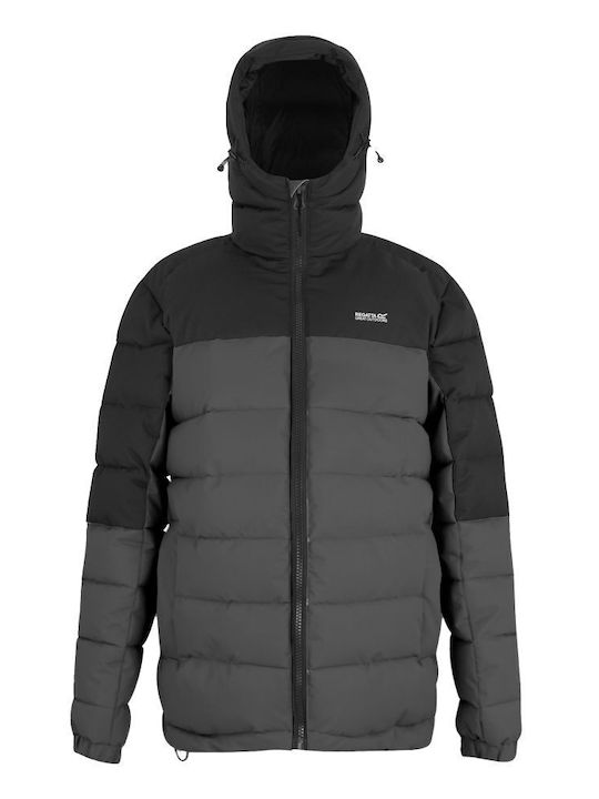 Regatta Men's Μπουφάν Puffer Αδιάβροχο Black