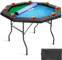 Vevor Klappbarer Pokertisch 1220 mm Für 8 Spieler Casino Texas Hold'em Dzdtzdpkpz48q3k3i001v0