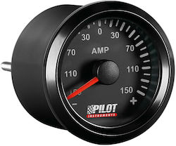Ammeter Analog Black White Light Black Analogue...