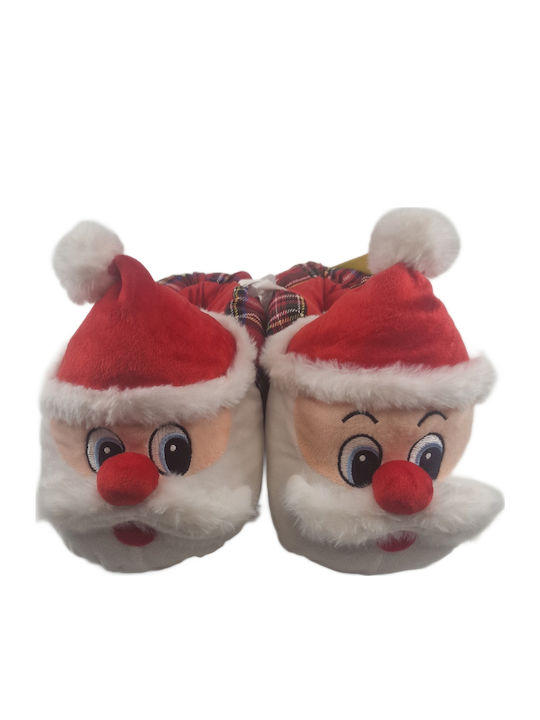 Santa Claus Mad House Men's Slipper Red