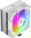 Silentware Bora CPU Cooling Fan with RGB for AM4/AM5/1200/115x/1700 Socket White