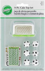 Set Lumanări De Ziua De Naștere Fotbal Wilton