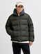 Geacă Puffer Verde Olive