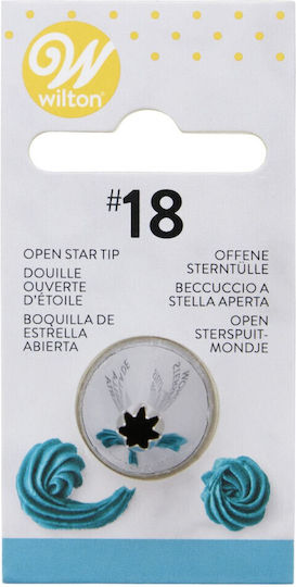 Wilton Vârf pentru Cornet Patiserie Metalic 1buc 02-0-0215