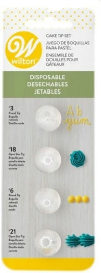 Set Duze Rotunde Pentru Decorat Open Star #3 #18 #6 #21 Wilton