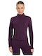Functional Damen Sweatshirtjacke Lila