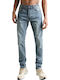 Roma Herren Jeanshose mit Slim Passform Blue Denim