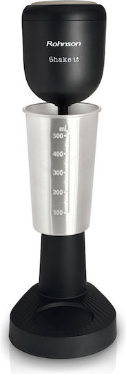 Rohnson Φραπεδιέρα Επιτραπέζια 120W με 2 Ταχύτητες Μαύρη